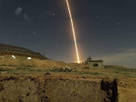 תיעוד: תקיפת חיל האוויר בסוריה (צילום: חדשות)