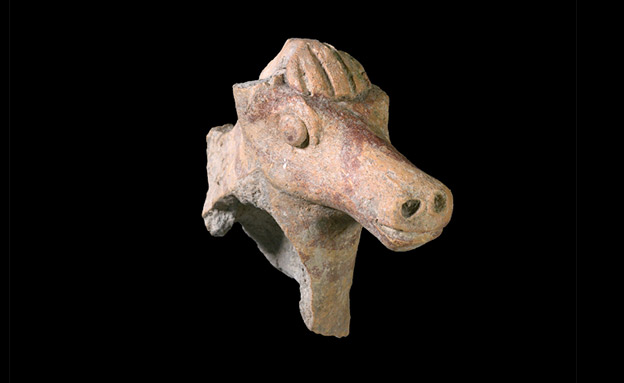 סוסוני חרס עתיקים‎ (צילום: רשות העתיקות, חדשות)