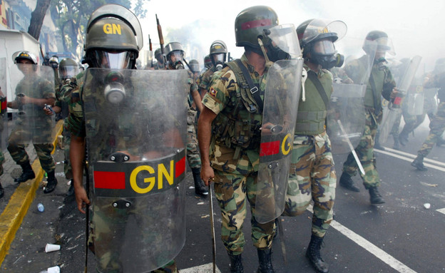 צבא ונצואלה (צילום: Oscar Sabetta, gettyimages)