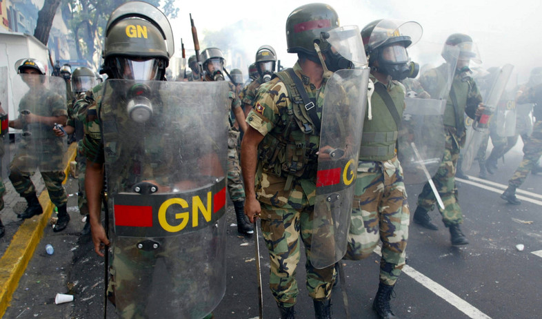 צבא ונצואלה (צילום: Oscar Sabetta, gettyimages)