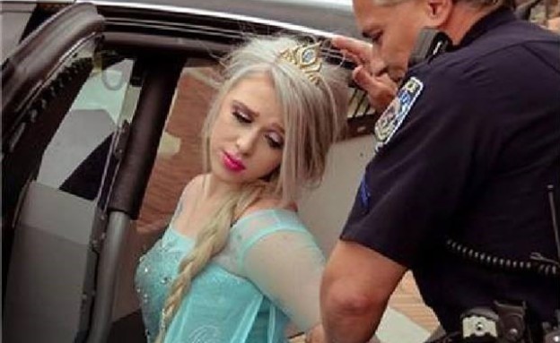 אלסה נעצרה (צילום: McLean Police Department, KateRiep_Godbye)