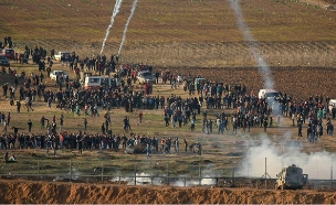 המהומות בעזה נמשכות - ועכשיו הפיצויים (צילום: צילום: קובי ריכטר/TPS, חדשות)