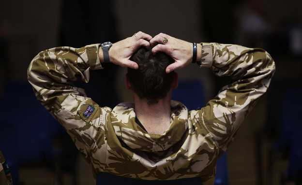 חייל עצור אילוסטרציה (צילום: Christopher Furlong, gettyimages)
