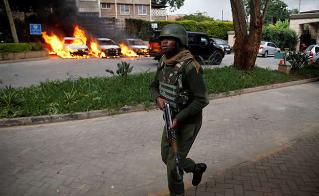 פיגוע במלון בניירובי, חודש שעבר (צילום: רויטרס, חדשות)