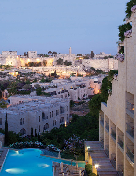 הנוף מהמלון (צילום: עמית גירון)