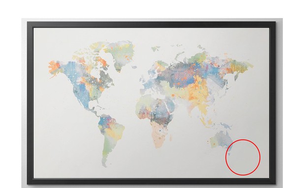 מפת העולם איקאה 5 (צילום: IKEA USA)