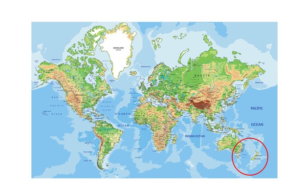 מפת העולם 4 (צילום: Bardocz Peter / Shutterstock)