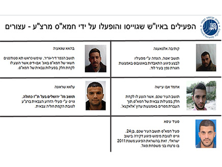 פעילי חמאס מרצע האחראים לגיוס ואכוונת פעילי טרור (צילום: חדשות)