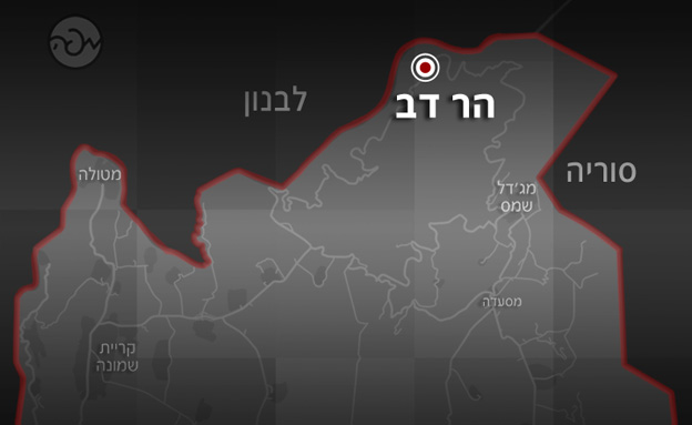 מיקום הפיגוע בהר דב (צילום: חדשות)