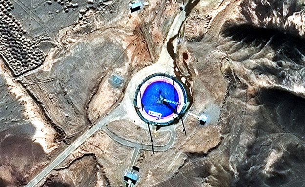 תמונת לוויין של כן השיגור באירן (צילום: AP, חדשות)