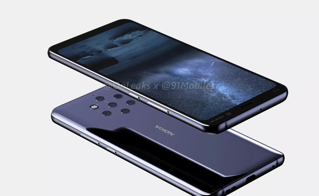 Nokia 9 Pureview (צילום: @OnLeaks)