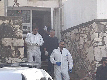 זירת החשד לרצח בכרמיאל (צילום: חדשות)