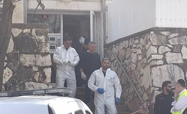 זירת החשד לרצח בכרמיאל (צילום: חדשות)
