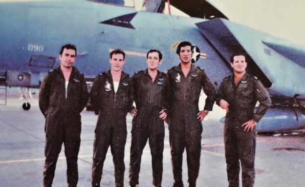 הטייסים שהמליצו להביא את ה-F-15 לארץ (צילום: ארכיון טייסת 133 בחיל האוויר)