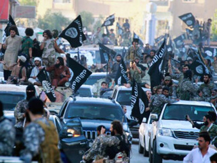 לוחמי דאעש (ארכיון) (צילום: טוויטר, חדשות)