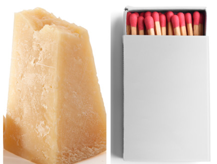 גבינה וקופסת גפרורים (צילום: By Dafna A.meron, shutterstock)