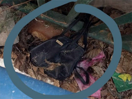 התיק שנחטף אותר (צילום: דוברות המשטרה, חדשות)