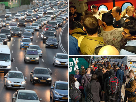 משבר התחבורה הציבורית (צילום: ארז דין, Flash 90, חדשות)