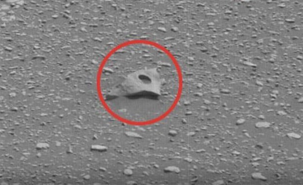 הוכחה לחיים על מאדים (צילום: יוטיוב\Secureteam10)