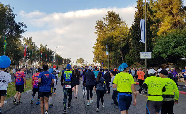 מרתון ירושלים (צילום: tps, חדשות)