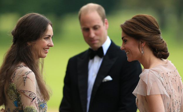 קייט מידלטון ורוז הנבורי (צילום: Stephen Pond, GettyImages IL)