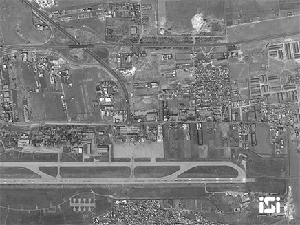 שדה התעופה בחלב לפני חצי שנה (צילום: ISI - ImageSat international, חדשות)