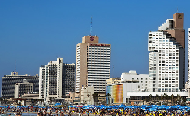מלון שרתון תל אביב חוף ים תל אביב (צילום: 123rf, חדשות)