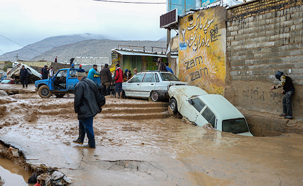 שיטפונות קטלניים באירן (צילום: רויטרס, חדשות)