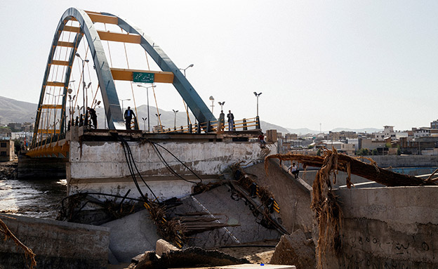 שיטפונות באירן (צילום: רויטרס, חדשות)