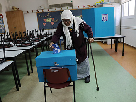 אחוזי הצבעה נמוכים במגזר (צילום: רויטרס, חדשות)