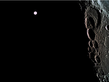 הצד האפל של הירח (צילום: spaceIL, חדשות)