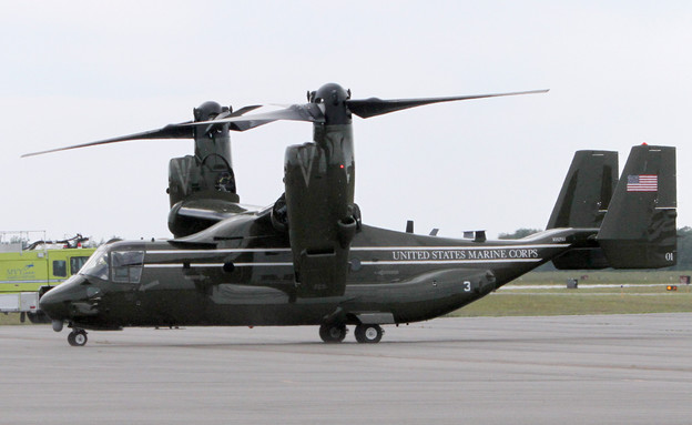 מסוק CH-46 הנשיאותי (צילום: GettyImages)