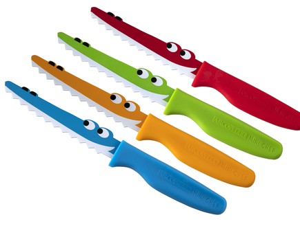 סכין מיני שף צבעונית חדשה לילדים של המותג ARCOSTEE (צילום: יוסי פונס,  יחסי ציבור )