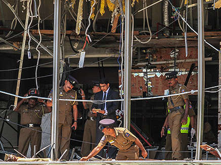 הפיגוע בסרי לנקה (צילום: AP, חדשות)