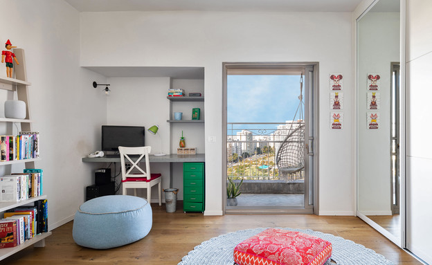 דירה במרכז, עיצוב אסתי נחמיאס, חדר ילדים -1 (צילום: אורית ארנון)