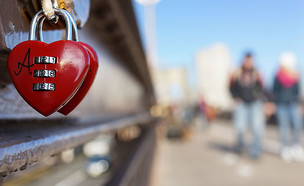 מנעול אהבה על גשר ברוקלין (צילום: Spencer Platt - getty)