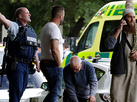 הירי בניו זילנד: 50 נהרגו (צילום: ap, חדשות)