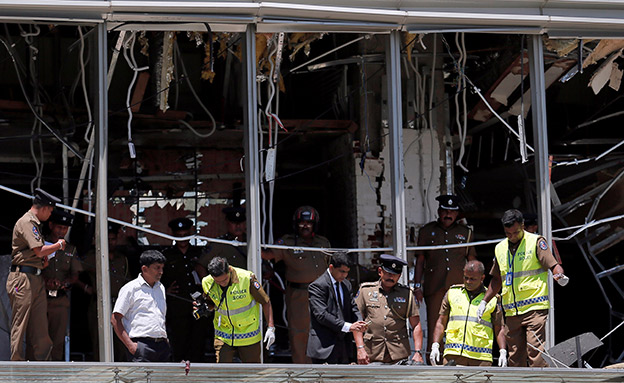 פיגועים בכנסיות ובית מלון (צילום: רויטרס, חדשות)