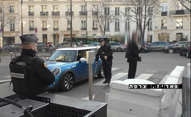 כוחות האבטחה בפריז, צרפת (צילום: החדשות)