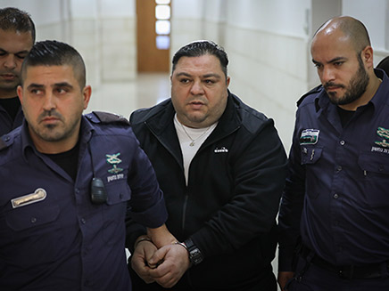הרוצח דניאל נחמני (צילום: Yonatan Sindel/Flash90, חדשות)