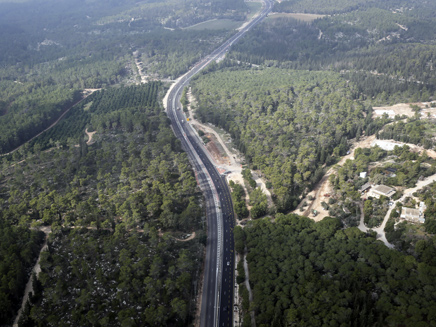 כביש חוצה ישראל (ארכיון) (צילום: הדס פרוש,פלאש 90, חדשות)