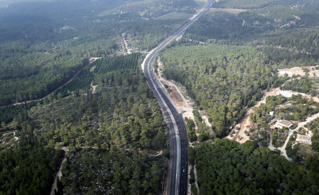 כביש חוצה ישראל (ארכיון) (צילום: הדס פרוש,פלאש 90, חדשות)