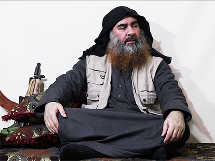 אל-בגדאדי, מתוך התיעוד שפורסם היום (צילום: מתוך סרטון שפרסם דאעש, חדשות)