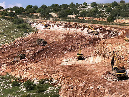 חשש: חיזבאללה ימשיך לחפור (צילום: חדשות)