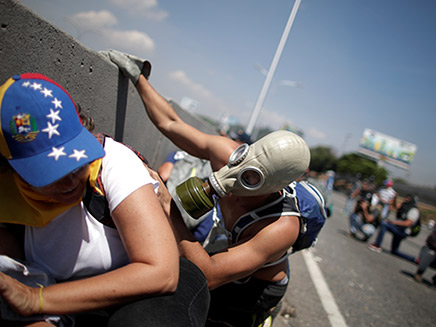 ניסיון ההפיכה בוונצואלה (צילום: רויטרס, חדשות)