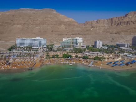 אזור המלונות בים המלח (צילום: Edi Israel/Flash90, חדשות)