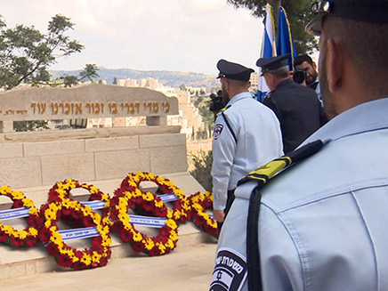 טקס הזיכרון הממלכתי בהר הרצל, יום הזיכרון (צילום: חדשות)