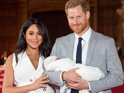 הנסיך הארי, מייגל מרקל והתינוק הארצ'י (צילום: רויטרס, חדשות)