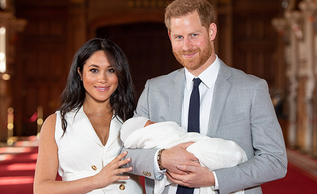 הנסיך הארי, מייגל מרקל והתינוק הארצ'י (צילום: רויטרס, חדשות)