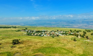 כך נראית שכונת קלע אלון (צילום: חיים קרסנו, חדשות)